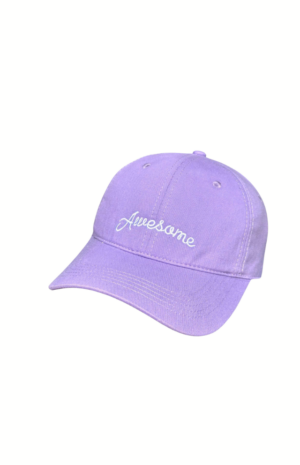 Mũ Lưỡi Trai Nữ Thêu Chữ Awesome – Nhiều Màu Nổi Bật, Chất Vải Cotton Thoáng Mát, Phong Cách Năng Động (5)