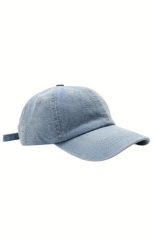 Mũ Lưỡi Trai Unisex Chất Denim Xanh Nhạt - Thái Trí Chính Hãng (1)