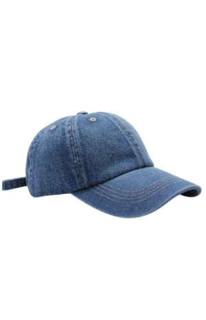 Mũ Lưỡi Trai Unisex Chất Denim Xanh Nhạt - Thái Trí Chính Hãng (3)