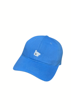 Mũ Lưỡi Trai Unisex Hình Gấu Dễ Thương – Màu Vàng Tươi, Vải Cotton Mát, Phong Cách Hàn Quốc (3)