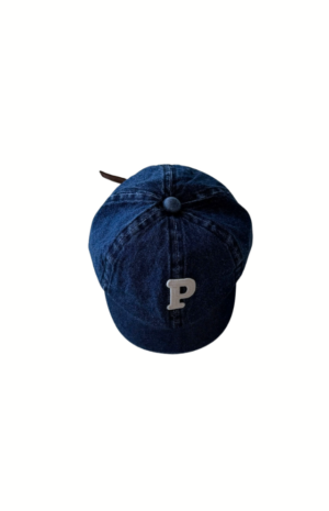 Nón Jean Trẻ Em Chữ P Thêu Nổi – Chống Nắng, Phong Cách Unisex Thái Trí Official (3)