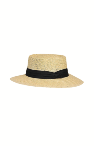 Nón Cói Rộng Vành Thời Trang Nữ Dáng Fedora Cổ Điển Đi Biển (3)