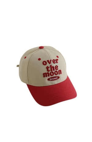 Nón Lưỡi Trai Trẻ Em Over the Moon Phong Cách Hàn Quốc – 5 Màu Cá Tính (4)