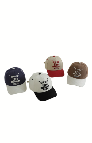 Nón Lưỡi Trai Trẻ Em Over the Moon Phong Cách Hàn Quốc – 5 Màu Cá Tính (5)
